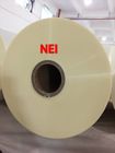 White Colour 27 Mic Matt Lamination Film For Paper Boards Extrusion - Coated Surface