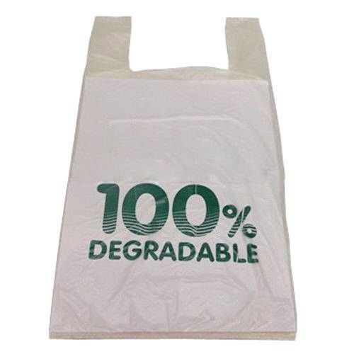 White Compost 80L Biodegradable Plastic Shopping Bags