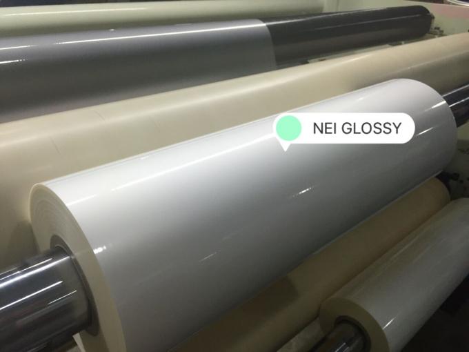 Safety BOPP Thermal Lamination Film / Polypropylene Lamination Film 17mic Gloss