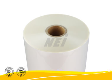 Pro Coating Matte Laminating Film Rolls , Matt Bopp Film SGS SO9001 Certification