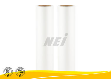 Transparent BOPP Book Laminating Film , Hot Lamination Film Rolls 3 Inch 20 Micron