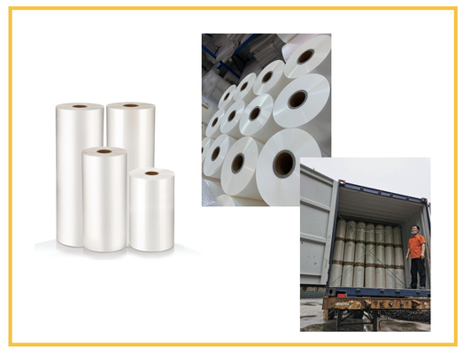 8mic EVA 12mic BOPP Thermal Lamination Film Multiple Extrusion