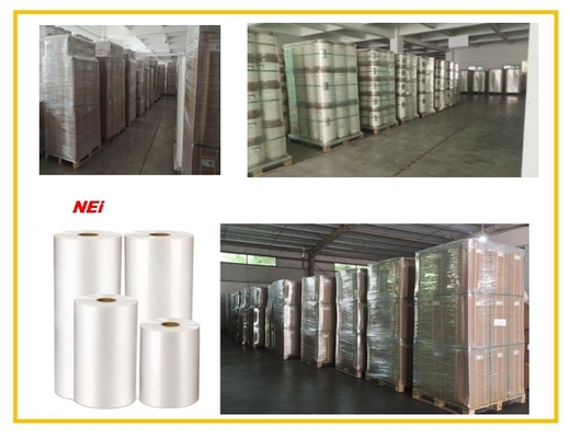 Glossy BOPP Thermal Lamination Film 3 Inch Paper Core