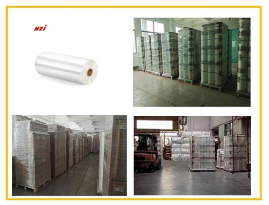 Glossy BOPP Thermal Lamination Film For Food Packaging Paper Moisture Proof