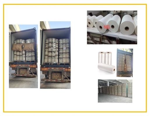 Glossy And Soft Touch PET Thermal Lamination Film For Non-Toxic Toy Packaging