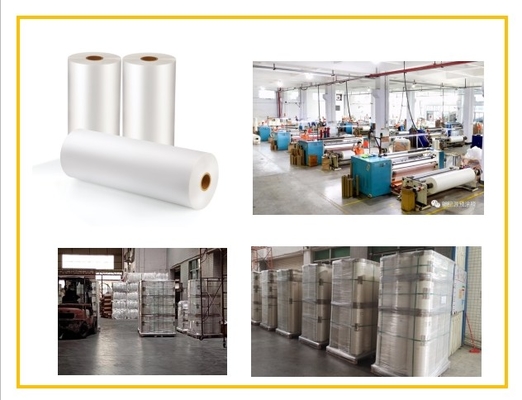 Pure Color White Matt BOPP Thermal Lamination Film For Offset Printing