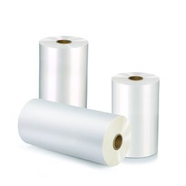 BOPP Soft Touch Lamination Film Roll / Velvet Silky Sense Thermal Lamination Film