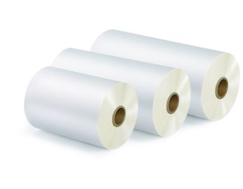 BOPP Soft Touch Lamination Film Roll / Velvet Silky Sense Thermal Lamination Film