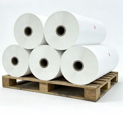 Transparent Digital Laminating Film with 12 Months Shelf Life and Up To 2200 Mm Width for Heavy Silicone Oil Printing