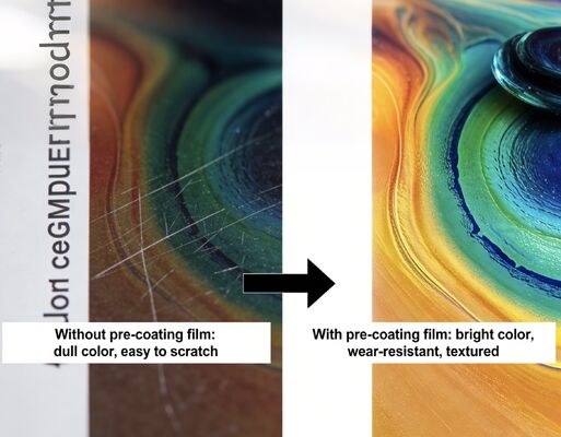 Food Grade Glossy Finish Biodegradable Laminating Film Roll with Thermal Adhesive for Professional Use