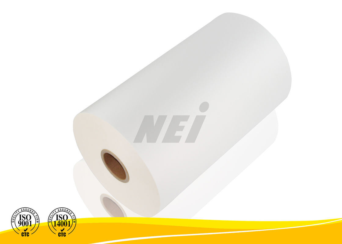 Glossy / Matte BOPP Thermal Lamination Film Rolls For Paper Boards