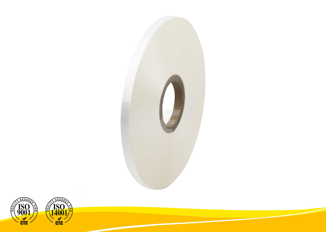 14MM 22 Micron High Glossy Corner Tape , PET Pasting Tape For Lecture Note Page