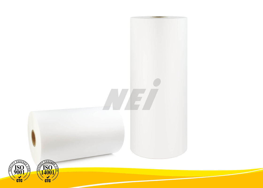 Matte Clear Heat Soft Touch Lamination Film Rolls With Extrusion-Coated Surface