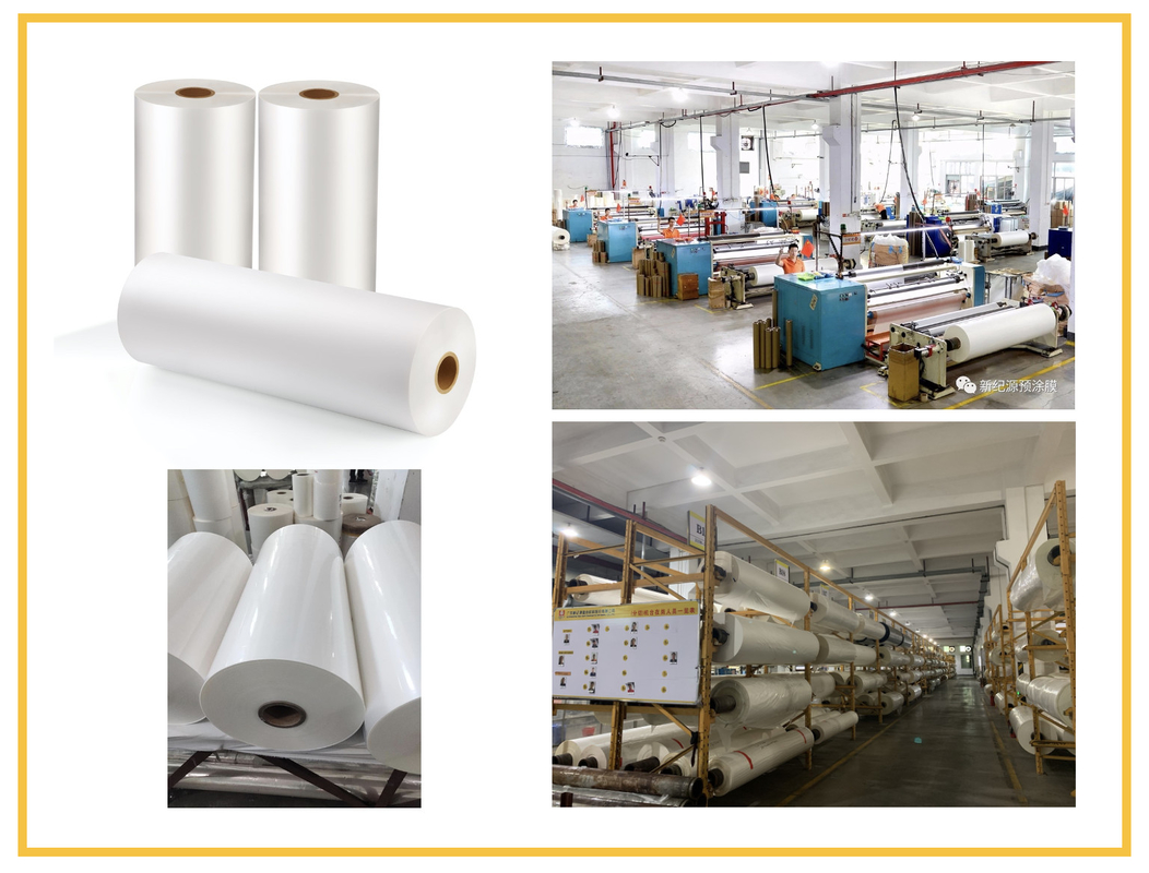 Printing Protection Mobile BOPP Lamination Film Roll SGS ISO9001 Certification
