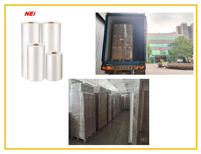 BOPP / PET Frosted Thermal Lamination Film Rolls For Printing Packaging