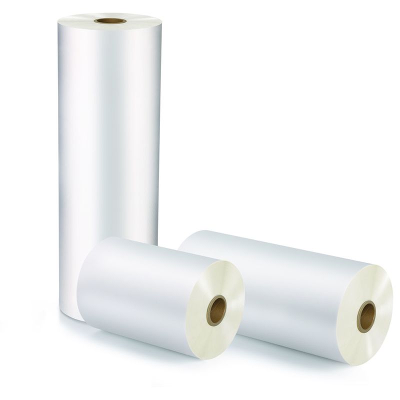 3 Inch Paper Core Bopp Thermal Matt Lamination Film White 22mic