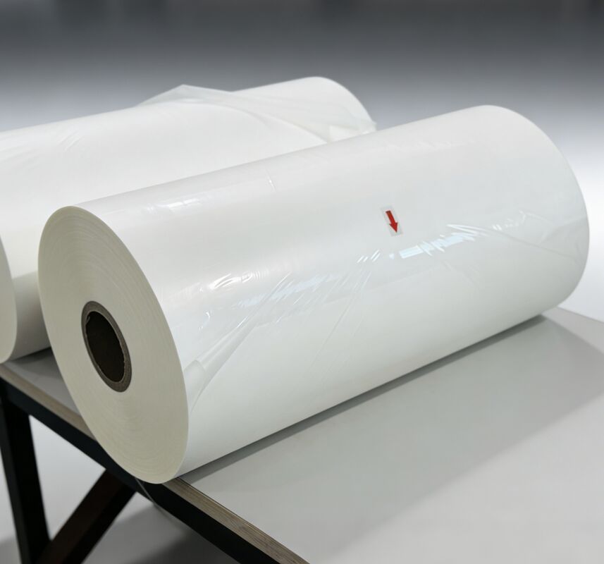 12 Months Shelf Life Hot Lamination Film with Double Corona Treatment and Up To 120°C Temperature Resistance