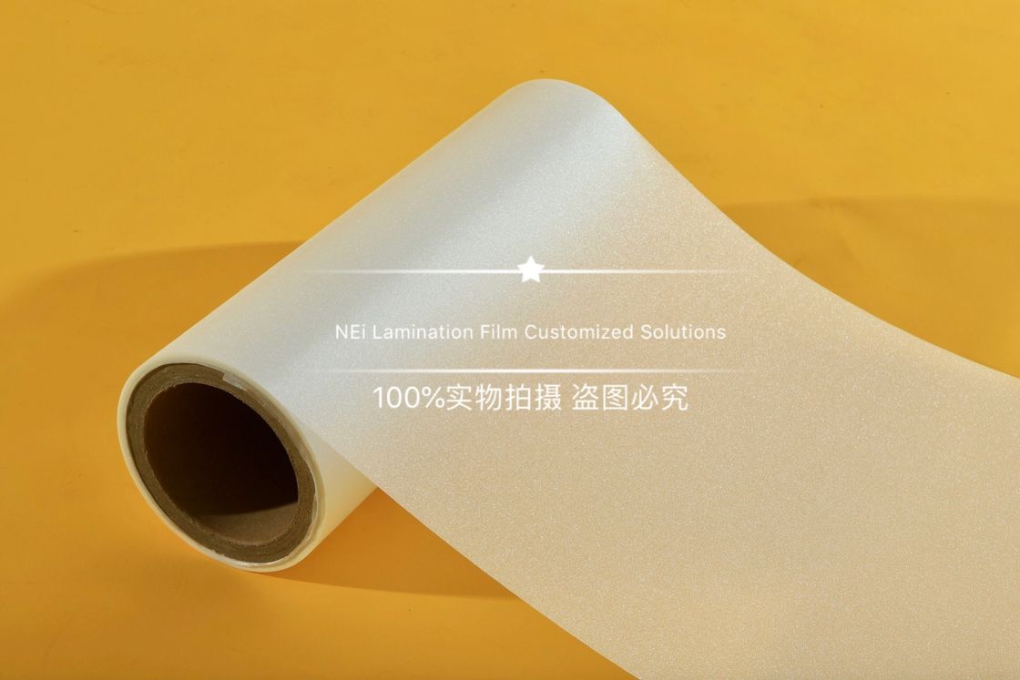 Silver Glittering Laminating Adhesive Film For Printing &amp; Packaging