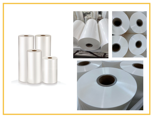 Environmentally Friendly BOPP Thermal Laminating Film Focus On Clarity And Adhesion 23mic Gloss