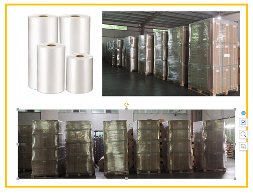 Strong Adhesiveness BOPP Hot Press Film For Offset Printing Photos