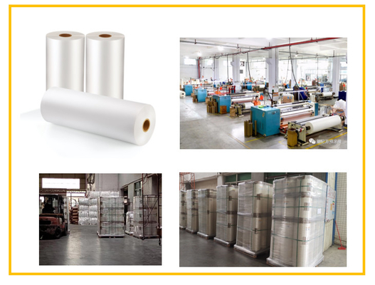High Clarity And Gloss BOPP Thermal Lamination Film  Excellent Bonding Strength