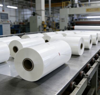 Moisture Proof PET Thermal Lamination Film with Heat-activated Adhesive and Glossy Finish for Packaging