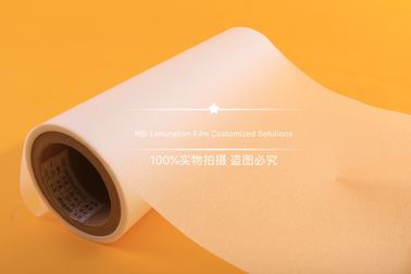 Customised Premium BOPP Brushed Thermal Lamination Film / Book Cover Film Roll