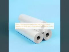 BOPP Cold Laminating Film with Soft-Touch Coating: Resistant to Scratches & Fingerprints for Durable Surface Enhancement