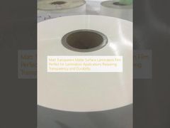 Matt Transparent Matte Surface Lamination Film Perfect for Lamination Applications Requiring Transparency and Durability