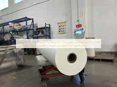 Lamination For Digital Printing PET Thermal Lamination Film Soft Hardness Glossy Surface Finish Suitable For Lamination