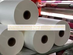Soft Hardness Hot Lamination Film Heat-activated Adhesive Type Ideal for Professional Document Laminating and Industrial