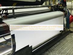 High Clarity PET Thermal Bonding Film Length up to 6000 Meters Suitable for Electronics Display and Packaging Industries