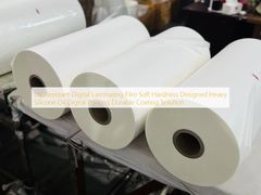 UV Resistant Digital Laminating Film Soft Hardness Designed Heavy Silicone Oil Digital Printing Durable Coating Solution