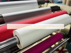 Premium Matte Lamination Film with Customizable Labeling Long Shelf Life and Seamless Finish for Enhanced Protection
