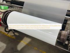Hot Lamination Film Gloss Laminating Film Waterproof Durable Film Providing Document Safety and Glossy Surface Finish